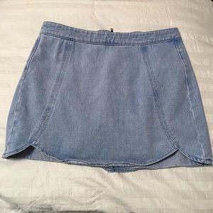 Kendall + Kylie denim skirt